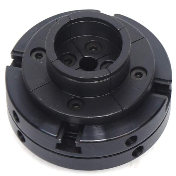 Mandrin à 4 mâchoires pour tour - Mandrin de tournage M18 - Diamètre : 95 mm - Centrage automatique Mandrin à 4 mâchoires pour tour - Mandrin de tournage M18 - Diamètre : 95 mm - Centrage automatique