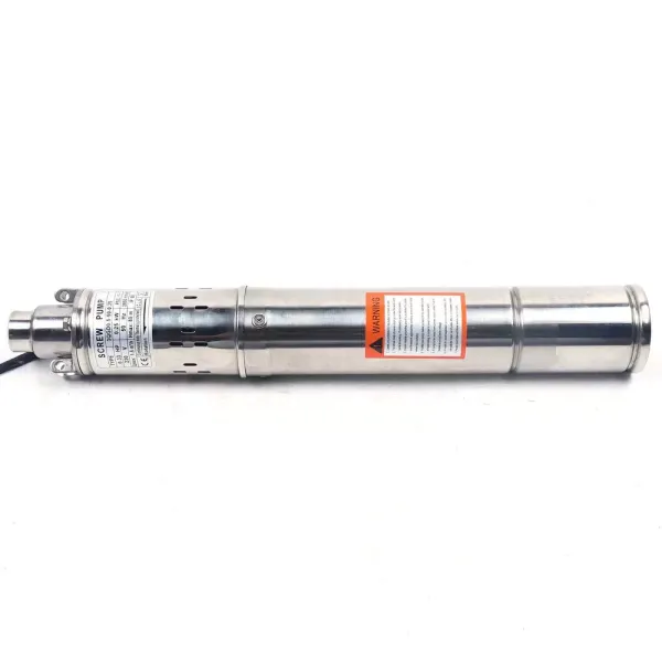 Pompe de Puits Profond, Pompe Submersible en Acier Inoxydable de 3 Pouces, Pompe de Puits de 250 W, Débit Max. 1600 l/h