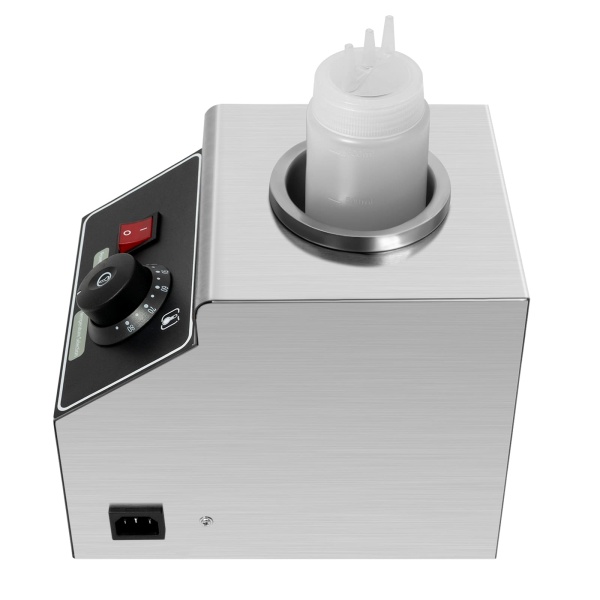 Chauffe-sauce électrique en acier inoxydable 650 ml - 30-85 °C