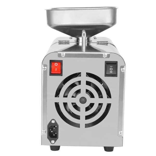 Presse à huile électrique en acier inoxydable - Contrôle de la température - Moulin à huile - Noix - Presse à froid automatique