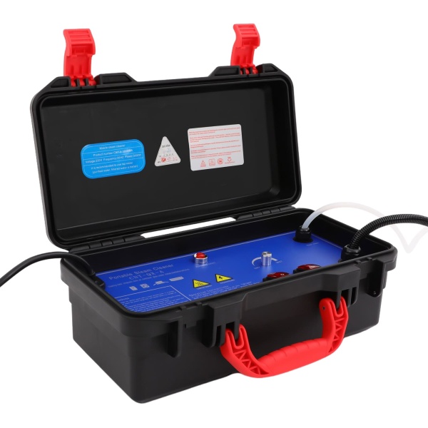 Nettoyeur à vapeur haute température 220 V 3000 W 1 m tuyau d'entrée 2,5 m 3-5 bar pour climatisation, hotte aspirante, voiture