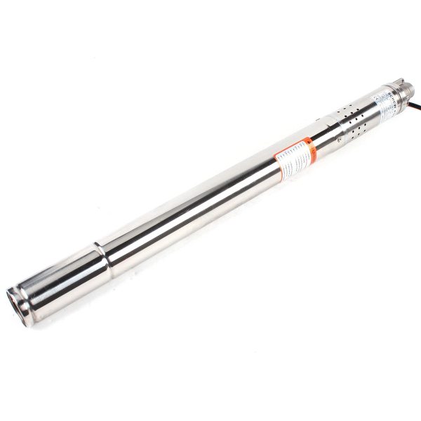 Pompe immergée en acier inoxydable 0,35 kW - Diamètre de la pompe : 5 cm - Câble de raccordement : 15 m