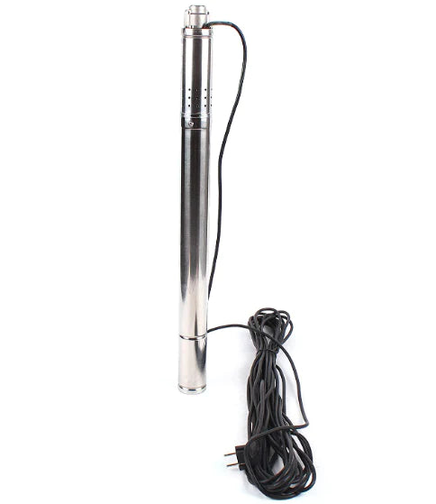 Pompe immergée en acier inoxydable 0,35 kW - Diamètre de la pompe : 5 cm - Câble de raccordement : 15 m