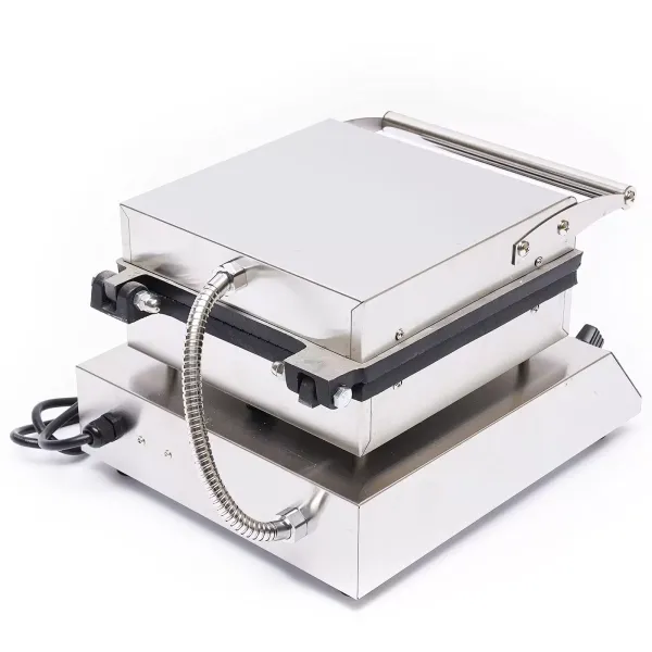 Machine à gaufres électrique commerciale，anti-adhésif avec manche de blé-1.7Kw