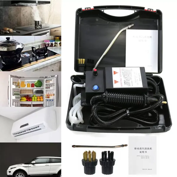 Nettoyeur vapeur 2000 W pour fenêtre en cuir - Nettoyeur haute pression - 220 V - Machine à haute pression - Nettoyage automatique mobile Nettoyeur vapeur 2000 W pour fenêtre en cuir - Nettoyeur haute pression - 220 V - Machine à haute pression - Nettoyage automatique mobile