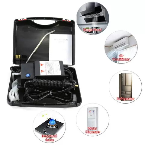 Nettoyeur vapeur 2000 W pour fenêtre en cuir - Nettoyeur haute pression - 220 V - Machine à haute pression - Nettoyage automatique mobile
