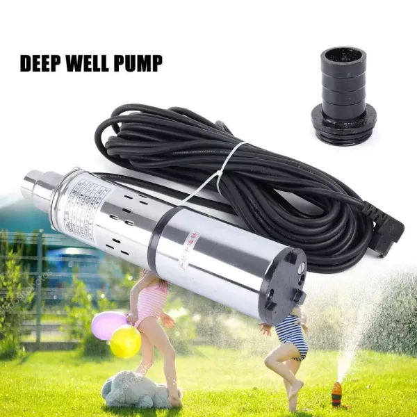 CNCEST-Pompe de fontaine solaire en acier inoxydable 48 V 280 W 16 l/min CNCEST-Pompe de fontaine solaire en acier inoxydable 48 V 280 W 16 l/min