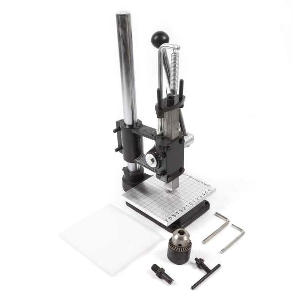 Outil de perforation pour cuir - Machine à perforer - Kit de presse-œillets - Poinçonnage - Machine DIY pour percer le cuir