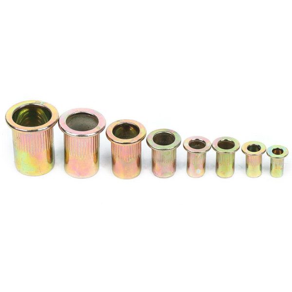 Lot de 1200 écrous à rivets aveugles en acier inoxydable et aluminium M3 M4 M5 M6 M8 M10 M12 Lot de 1200 écrous à rivets aveugles en acier inoxydable et aluminium M3 M4 M5 M6 M8 M10 M12