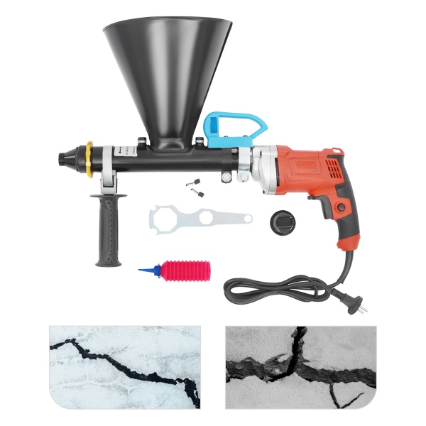 CNCEST Pistolet à mortier électrique 700 W - Pour ciment et mortier