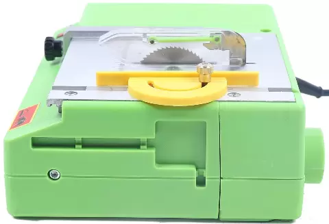 Mini scie circulaire de table 8800 tr/min - Petite machine à carving - 480 W - Portable - Pour le travail du bois