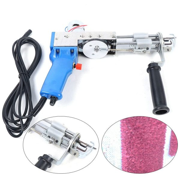 Velours bouclé Gun Electric Velours bouclé Machine, tondeuse à tapis, machine à main pour couper et boucler