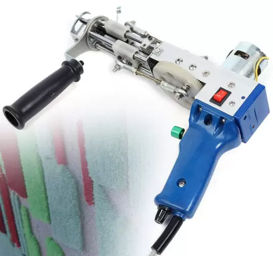Elektrisch tapijttuftpistool Cut Flor - Duurzaam - Elektrisch tuftpistool - 5000 RPM - Elektrische tapijtsnijder - 50W - 220V