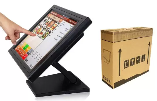 15 pouces - Écran tactile LCD USB POS LCD