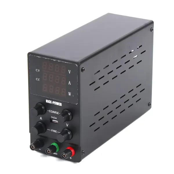 Bloc d'alimentation de laboratoire CC réglable avec affichage LED à 4 chiffres 0-30 V 0-10 A stabilise le bloc d'alimentation de laboratoire