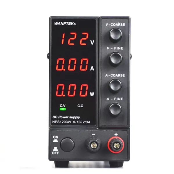 Alimentation de Laboratoire 0-3A DC Alimentation à découpage stabilisée réglable Appareil de Mesure du Courant