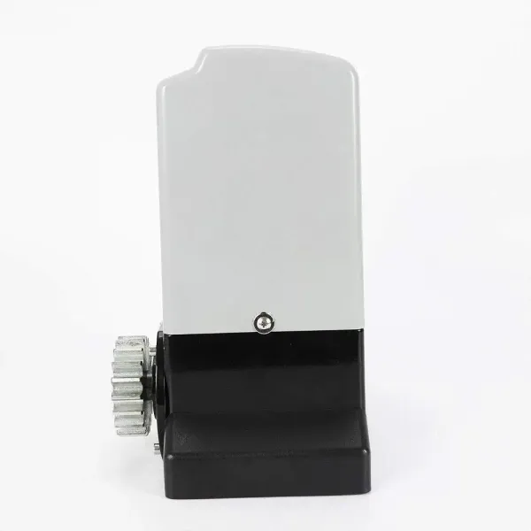 Moteur de portail coulissant - 550 W - Électrique - 1200 kg - Avec 2 télécommandes et 6 crémaillères