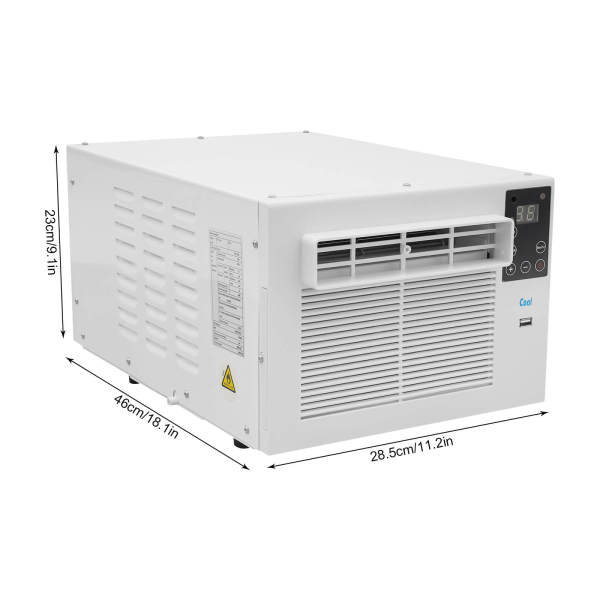 Climatiseur portable, mini refroidisseur d'air, petit climatiseur, 330 W, climatiseur de fenêtre Climatiseur portable, mini refroidisseur d'air, petit climatiseur, 330 W, climatiseur de fenêtre