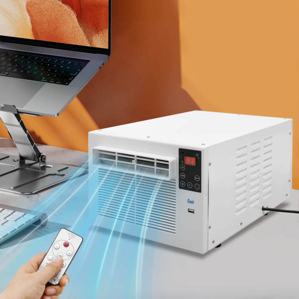 Climatiseur portable, mini refroidisseur d'air, petit climatiseur, 330 W, climatiseur de fenêtre