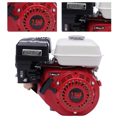 Moteur à essence monocylindre 7,5 CV / 4 temps Moteur à moteur sur pied Moteur à carte par gravité refroidie Moteur à essence monocylindre 7,5 CV / 4 temps Moteur à moteur sur pied Moteur à carte par gravité refroidie