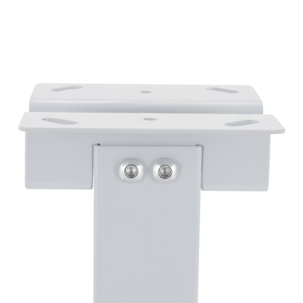 Support de projecteur de plafond, universel, hauteur réglable, 34-56 cm, capacité de charge : 14 kg, blanc