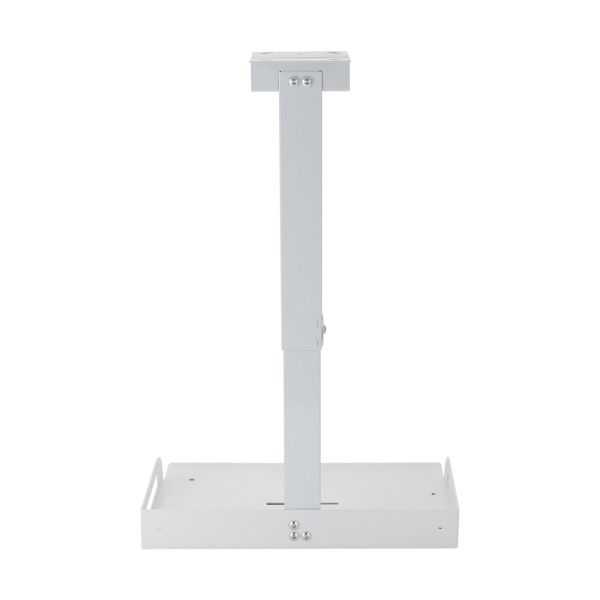 Support de projecteur de plafond, universel, hauteur réglable, 34-56 cm, capacité de charge : 14 kg, blanc