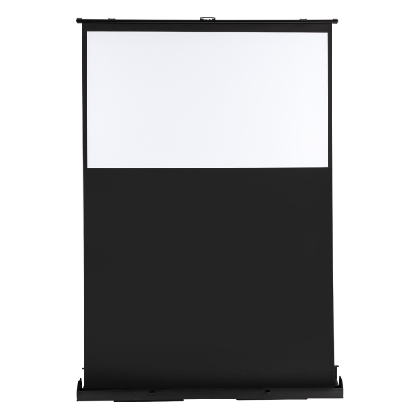 L'écran de projection portable de 60 pouces prend en charge les vidéos ultra haute définition 4K et 8K pour les salles de projection à domicile, les salons, les chambres à coucher, noir