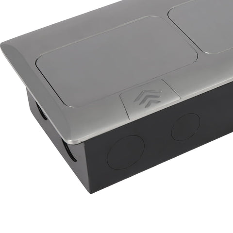 Prise encastrable escamotable Dual Networks&Sockets 250 V 16 A