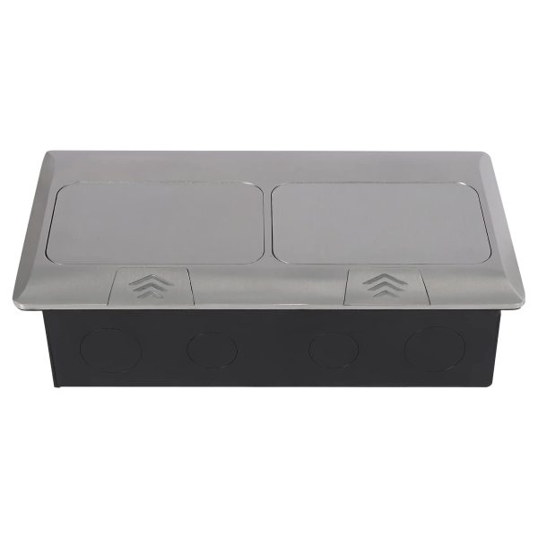 Prise encastrable escamotable Dual Networks&Sockets 250 V 16 A - Étanche et résistante à l'humidité