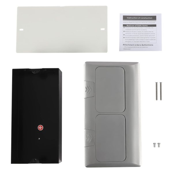 Prise encastrable escamotable Dual Networks&Sockets 250 V 16 A - Étanche et résistante à l'humidité