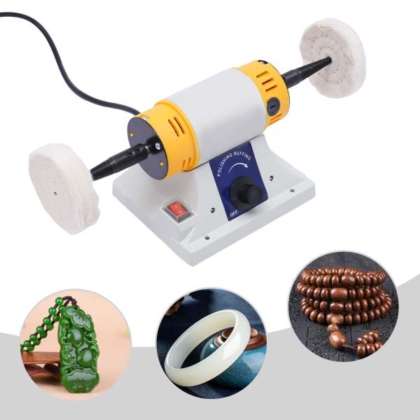 Petite polisseuse électrique 10000 tr/min Meuleuse électrique DIY Polisseuse Kit d'outils pour bijoux tourne 220 V (prise UE) Petite polisseuse électrique 10000 tr/min Meuleuse électrique DIY Polisseuse Kit d'outils pour bijoux tourne 220 V (prise UE)