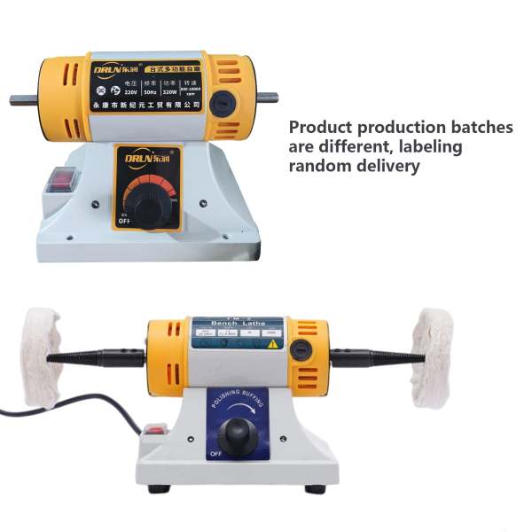 Petite polisseuse électrique 10000 tr/min Meuleuse électrique DIY Polisseuse Kit d'outils pour bijoux tourne 220 V (prise UE)