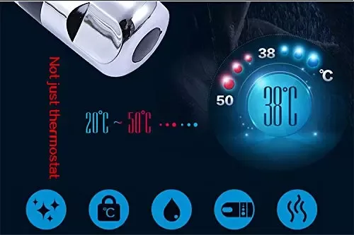 Thermostat de Bain Mitigeur Douche Thermostatique Mitigeur Thermostat Douche