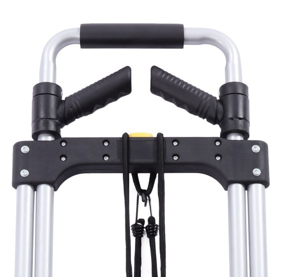 Chariot pliable pour transport portable, capacité de poids 120 kg, roues universelles Chariot pliable pour transport portable, capacité de poids 120 kg, roues universelles