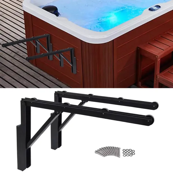 Lot de 2 leviers de protection pour jacuzzi, support de levage