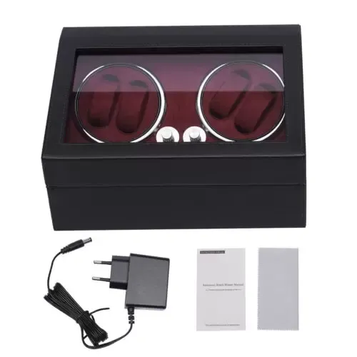 CNCEST Remontoir automatique pour 4+6 montres Boîte à montres CNCEST Remontoir automatique pour 4+6 montres Boîte à montres