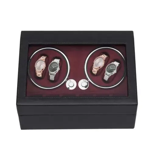 CNCEST Remontoir automatique pour 4+6 montres Boîte à montres