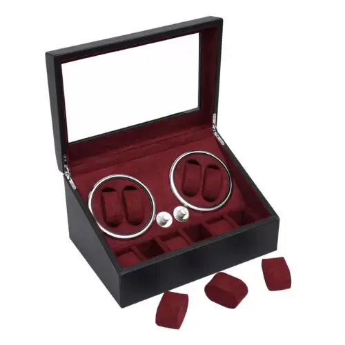 CNCEST Remontoir automatique pour 4+6 montres Boîte à montres