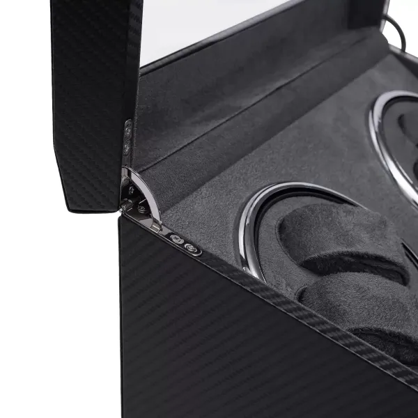 Remontoir automatique pour 4+6 chronomètres, moteur silencieux, boîtier en PU pour vitrine de montre