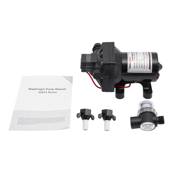 Pompe à membrane auto-amorçante - Pompe à eau haute pression - 12 V