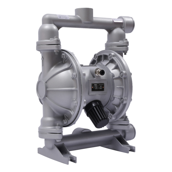 Double entrée de pompe à membrane pneumatique 1/2 pouces 4 sorties en alliage d'aluminium 44 GPM Max 115PSI QBK_40L