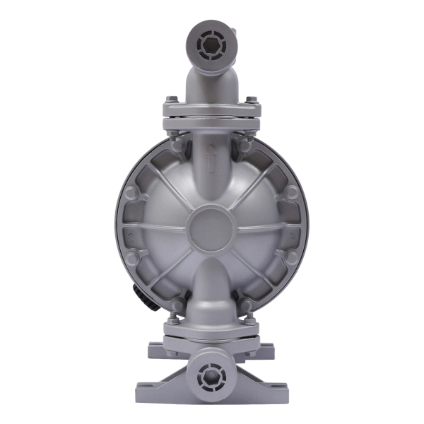 Double entrée de pompe à membrane pneumatique 1/2 pouces 4 sorties en alliage d'aluminium 44 GPM Max 115PSI QBK_40L