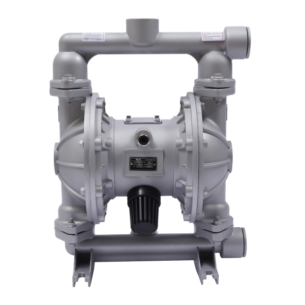Double entrée de pompe à membrane pneumatique 1/2 pouces 4 sorties en alliage d'aluminium 44 GPM Max 115PSI QBK_40L Double entrée de pompe à membrane pneumatique 1/2 pouces 4 sorties en alliage d'aluminium 44 GPM Max 115PSI QBK_40L