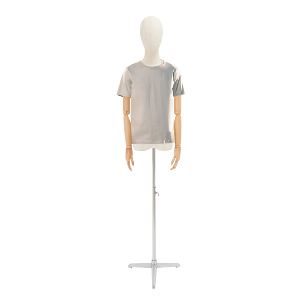 Mannequins Femme, Portants Femme, Supports Corps Mannequin - Triangle Argenté