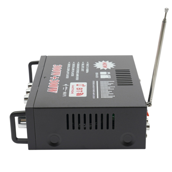 Amplificateur de puissance BT-298A, amplificateur audio, prend en charge la carte SD, le disque U, Bluetooth et MP3