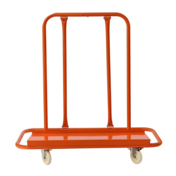 Chariot à panneaux pliants, cloison sèche, pour déplacer des tables pliantes, matelas, cloison sèche, Orange, 1600 lb
