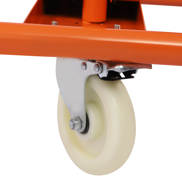Chariot pour cloisons sèches, capacité de charge 2200 LBS, robuste avec quatre roues Chariot pour cloisons sèches, capacité de charge 2200 LBS, robuste avec quatre roues