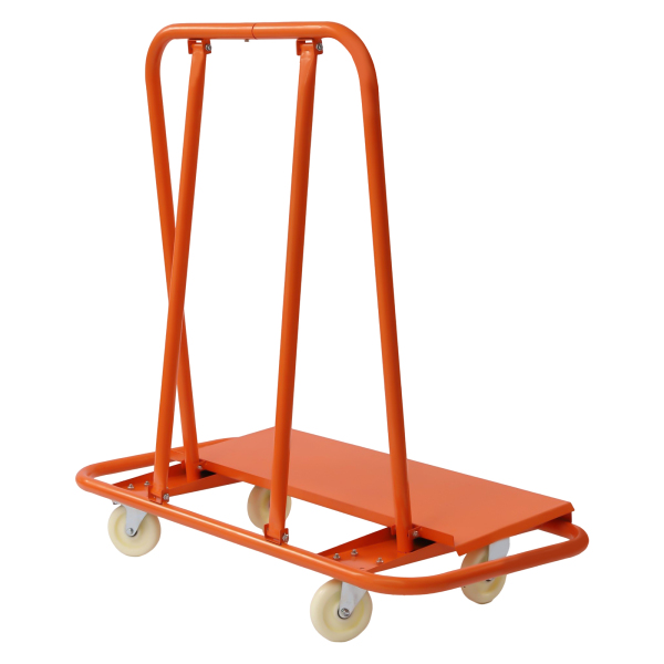 Chariot pour cloisons sèches, capacité de charge 2200 LBS, robuste avec quatre roues Chariot pour cloisons sèches, capacité de charge 2200 LBS, robuste avec quatre roues