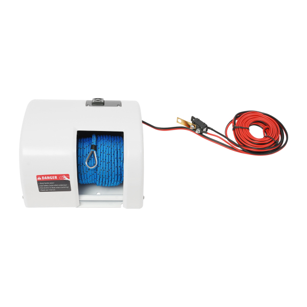 Treuil d'ancre électrique pour bateau, 25 lb, treuil d'ancre pour bateau avec télécommande