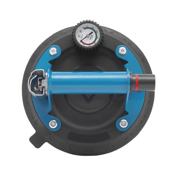 Ventouse concave sous vide pour le granit et le verre de levage à ventouse en verre avec poignée et pompe, capacité de charge de 240lbs